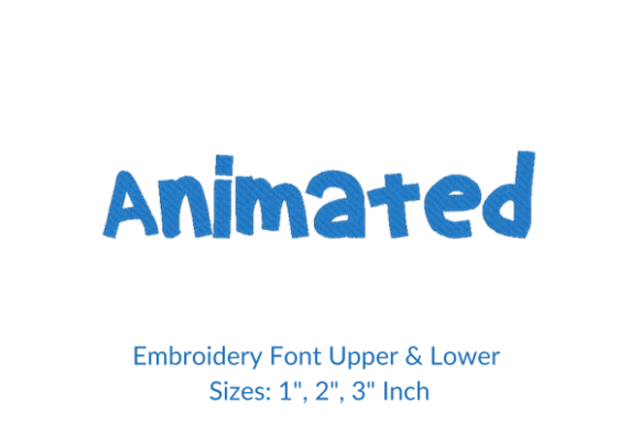 Animated Font Embroidery Design Review