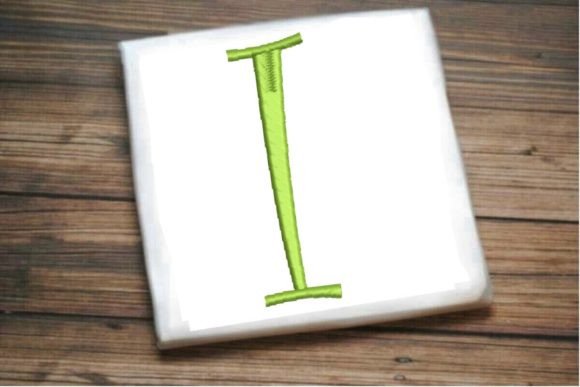 Beautiful Capital I Letter Monogram