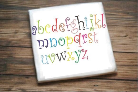 Beautiful Small Letters Monogram a to Z