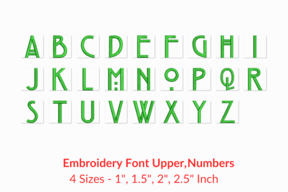 Hill House Fonts Embroidery Design