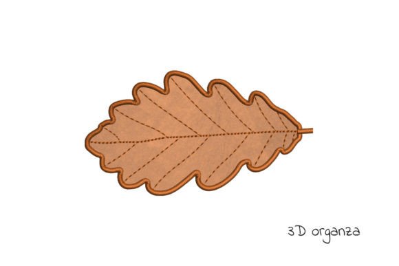 Review: Oak Leaf Embroidery Design